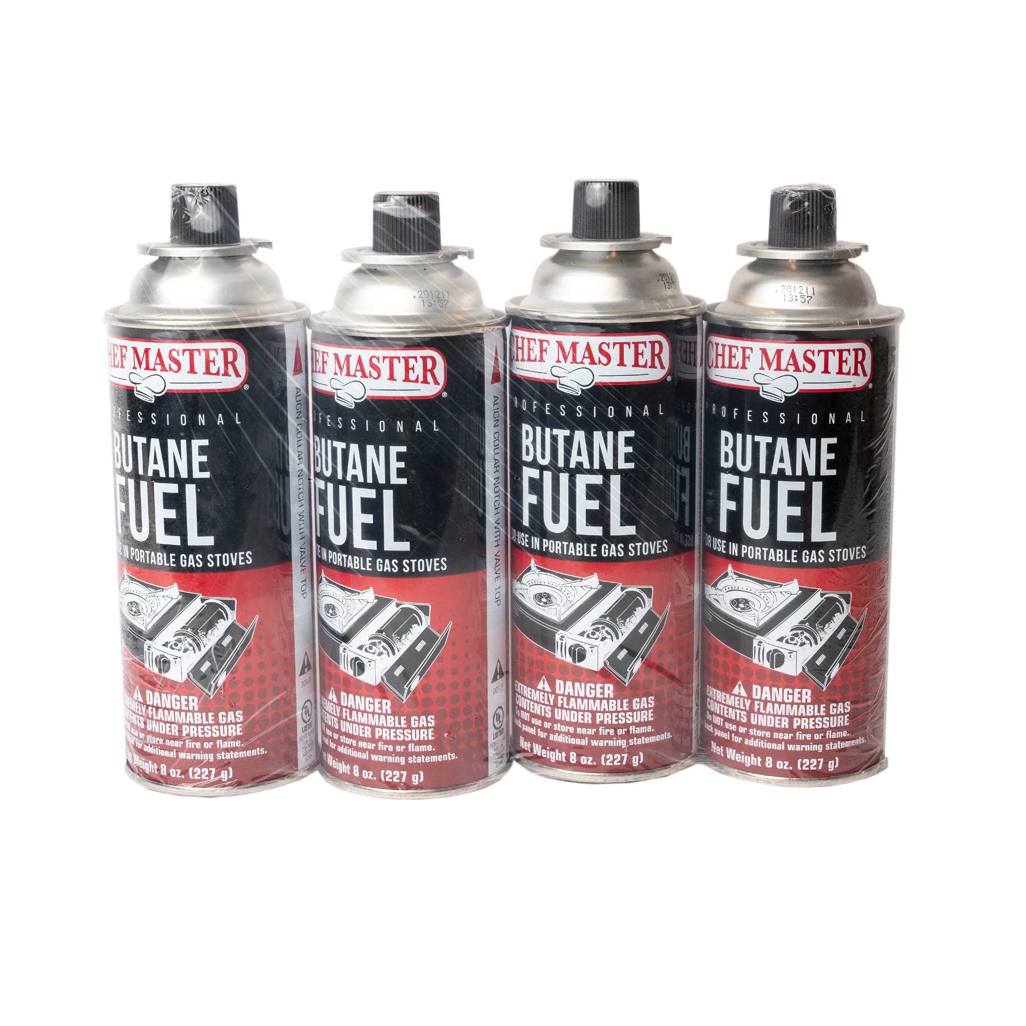 Chef-Master Butane Fuel, 8 Ounce -- 4 per case