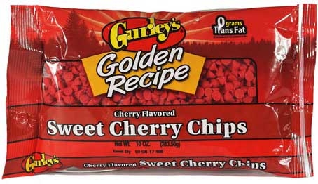 Gurleys Sweet Cherry Chips, 10 Ounce -- 12 per case