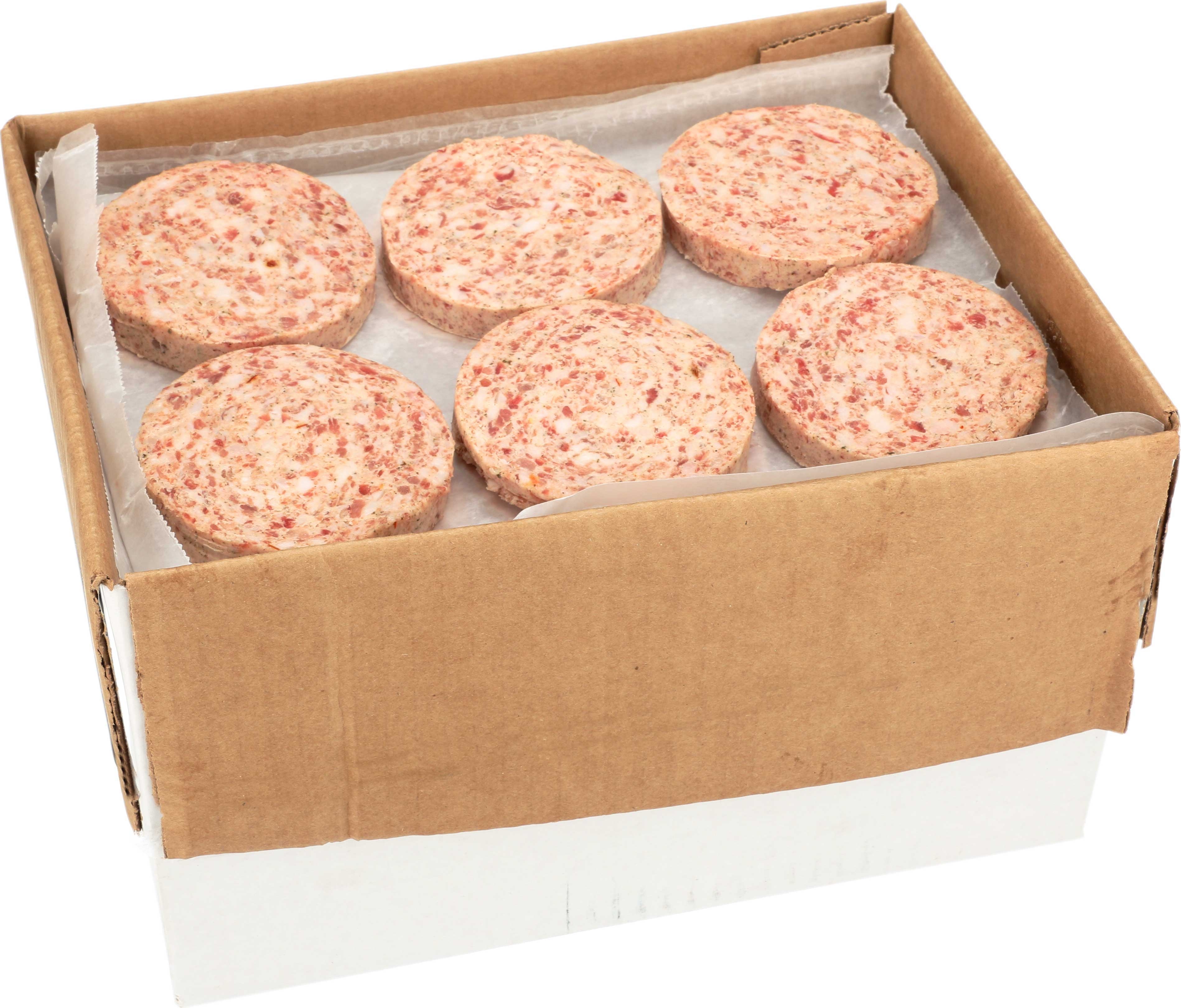 Jimmy Dean Wide Butchers Recipe Stuffed/Sliced Sausage Patties, 3 Ounce -- 64 per case.