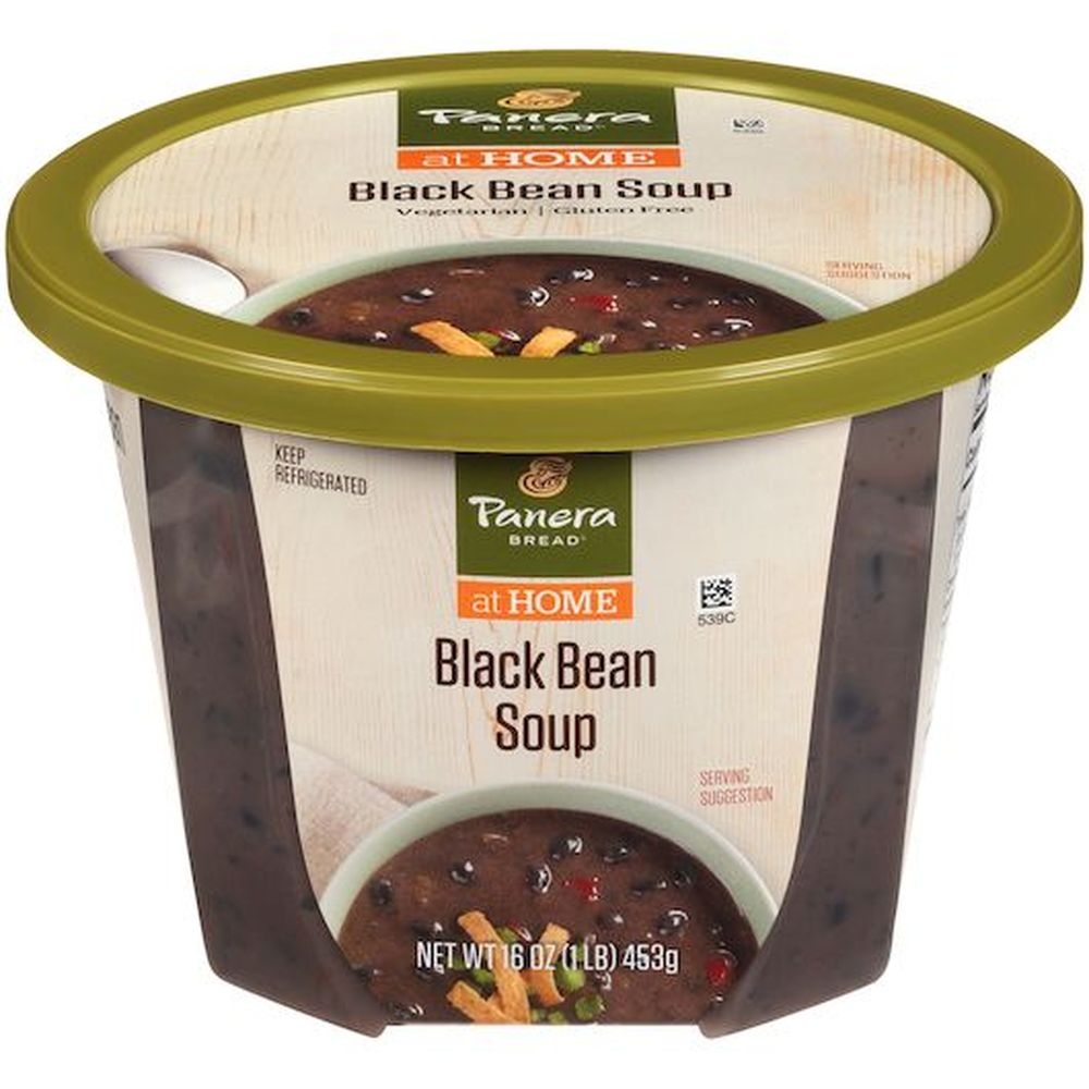 Panera Bread Vegetarian Black Bean Soup, 16 Ounce -- 6 per case