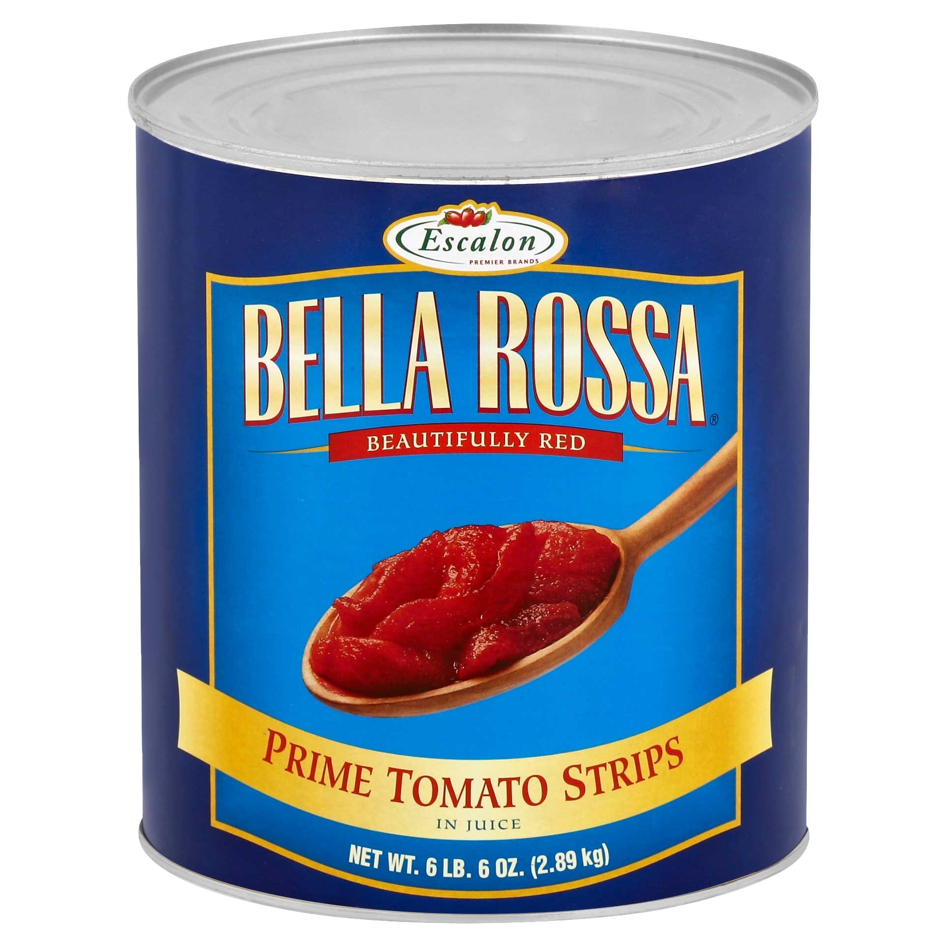 Bella Rosa Tomato Strips in Juice, 102 Ounce -- 6 per case.