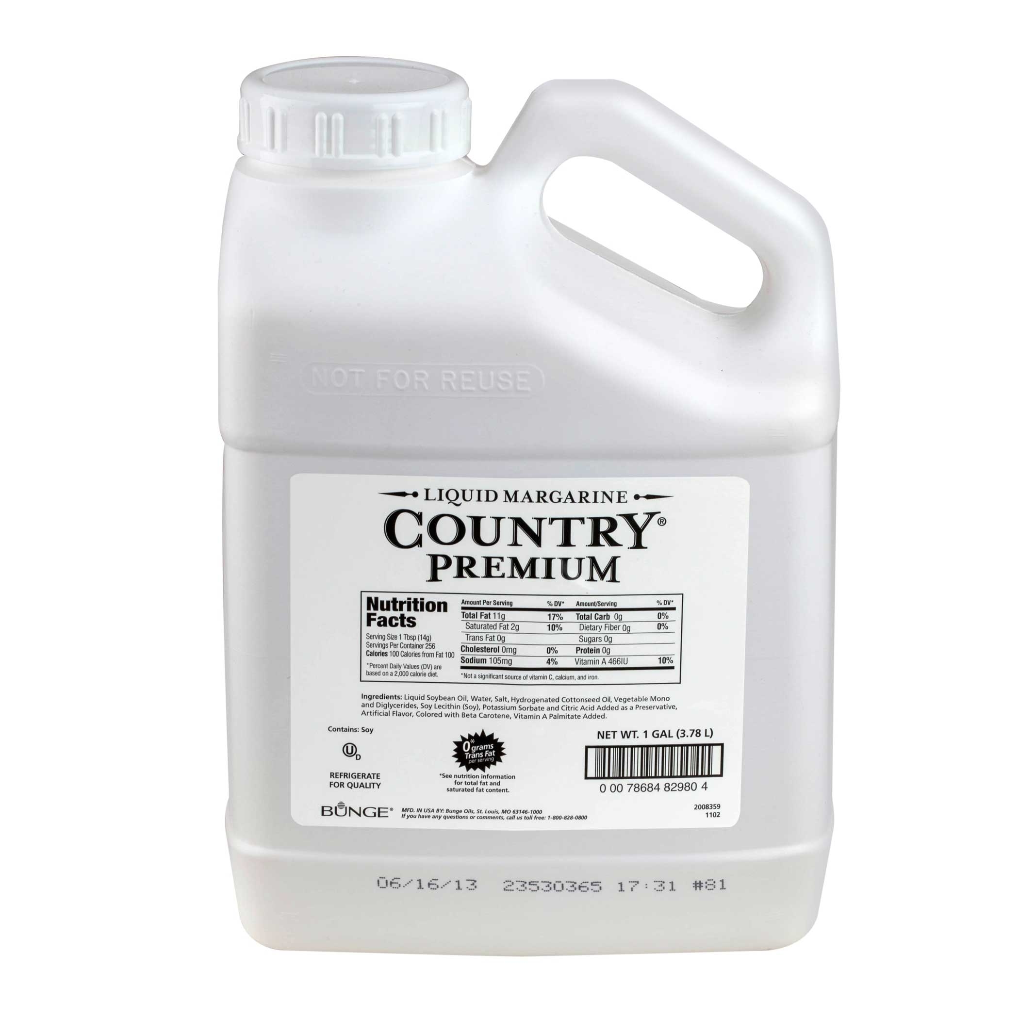 Bunge Old World Margarine, 1 gallon -- 4 per case