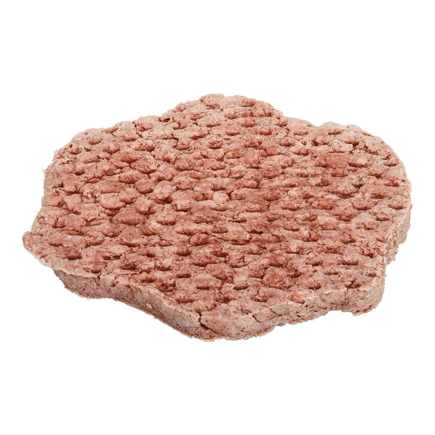 Double Red Provisions 4 80/20 Ground Beef Patty, 4 Ounce -- 40 per case.