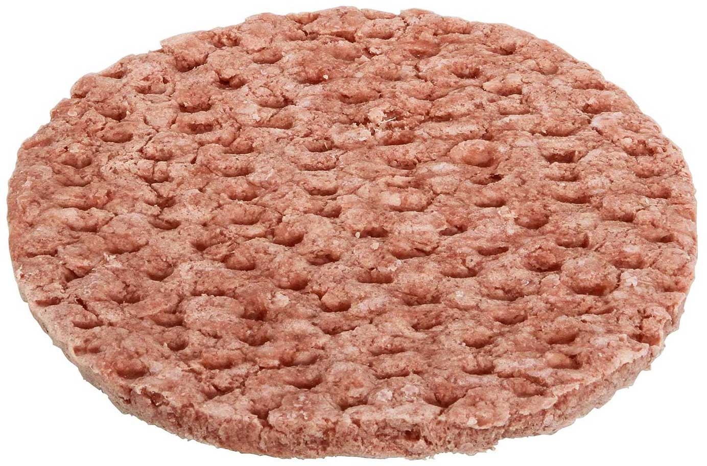 Double Red Provisions 8 1 75/25 Ground Beef Patty, 2 Ounce -- 80 per case.