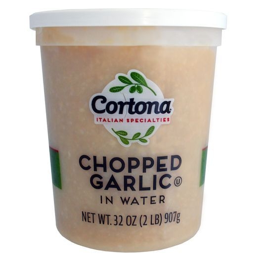 Cortona Chopped Garlic in Water, 32 Ounce -- 6 per case