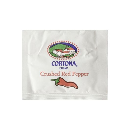 Cortona Crushed Red Pepper, 1 Gram -- 500 per case