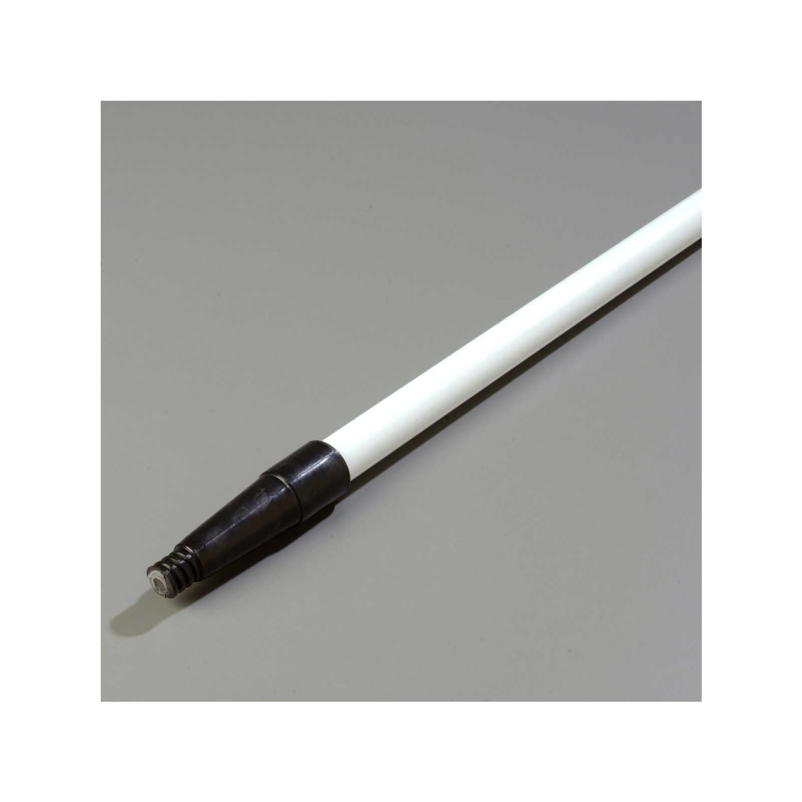 Sparta Spectrum Fiberglass White Tapered/Threaded Handle Only, 60 inch Long -- 12 per case