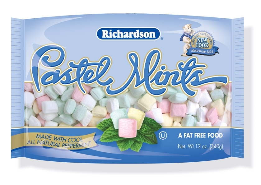 Richardson Pastel Mints Laydown Bag, 12 Ounce -- 12 per case