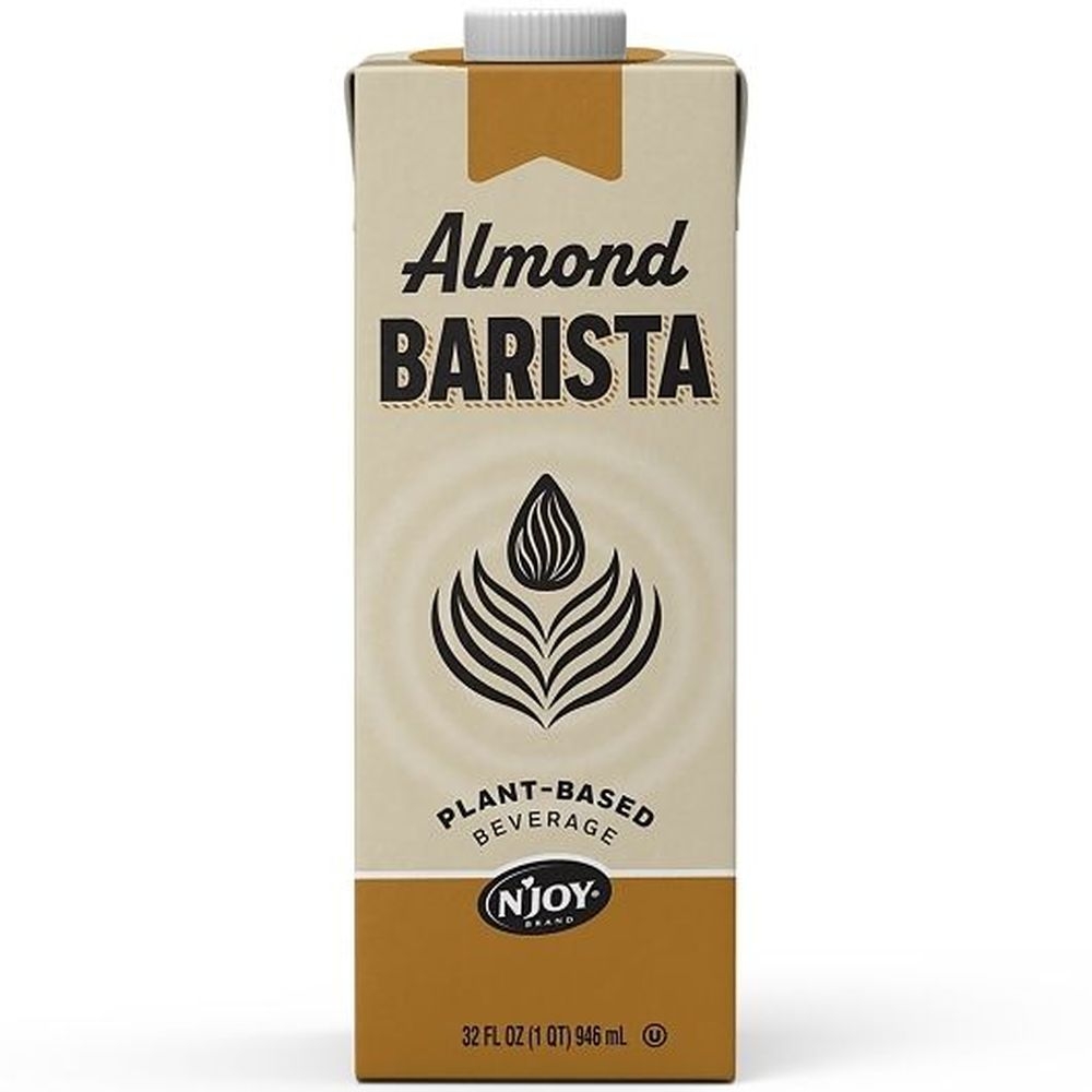 N'joy Barista Almond Milk, 32 Ounce -- 12 per case