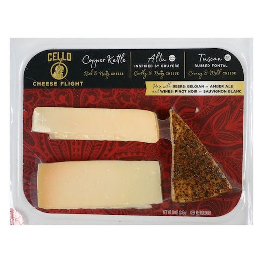 Cello Copper Kettle Celebration Cheese Flight, 10 Ounce -- 14 per case