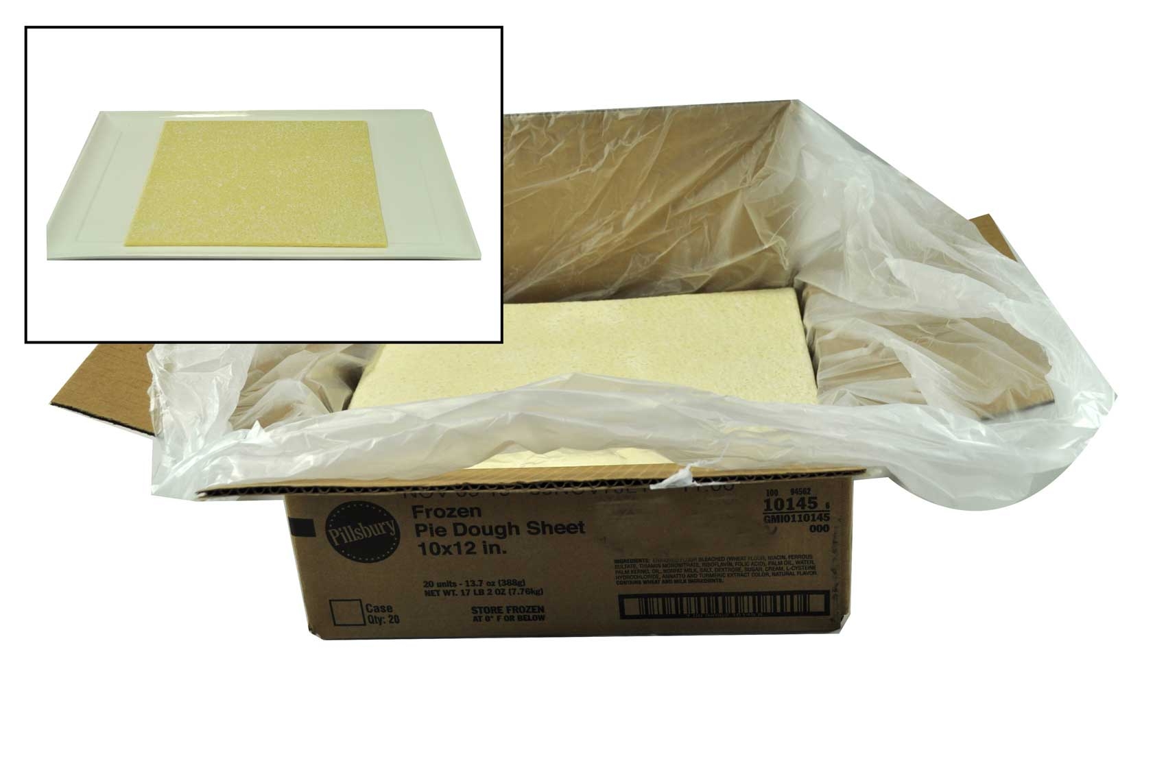 Pillsbury Pie Dough Sheet, 13.7 ounce -- 20 per case