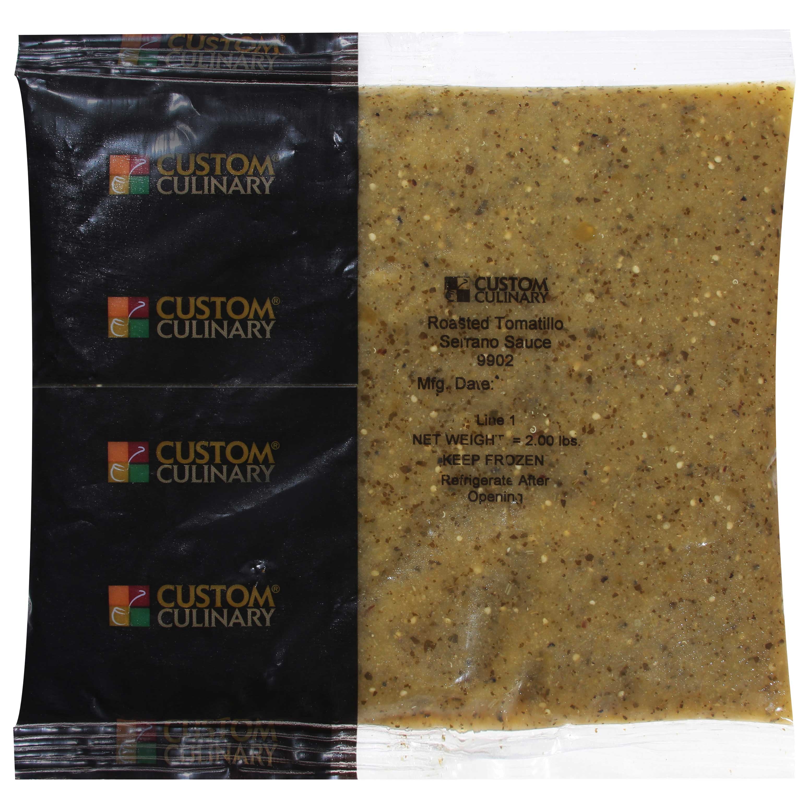 True Foundations Gluten Free And Vegan Tomatillo Serrano Sauce, 2 Pound -- 8 per case