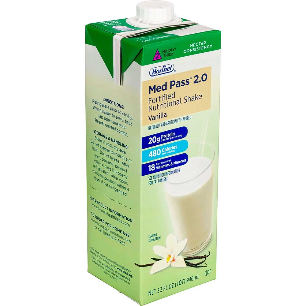 Med.Pass 2.0 Vanilla, 32 Ounce -- 12 Case
