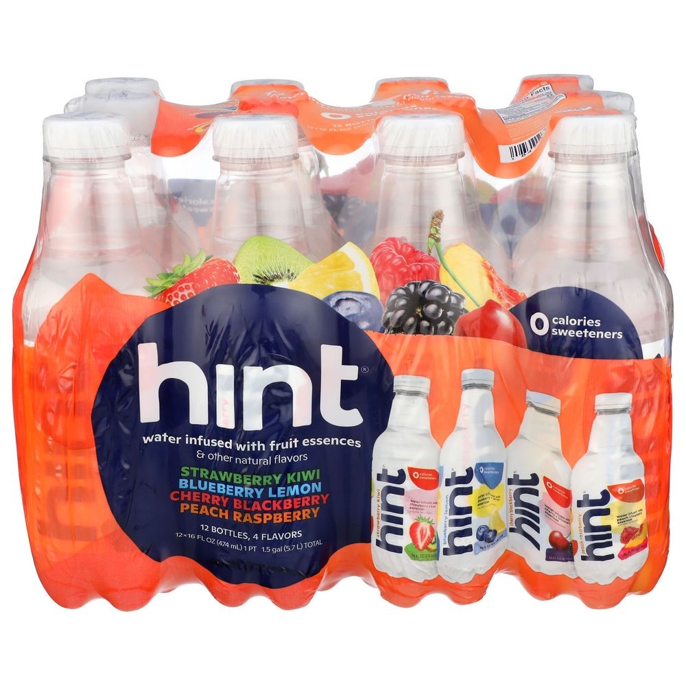 Hint Smashup Flavored Water - Variety Pack, 192 Fluid Ounce