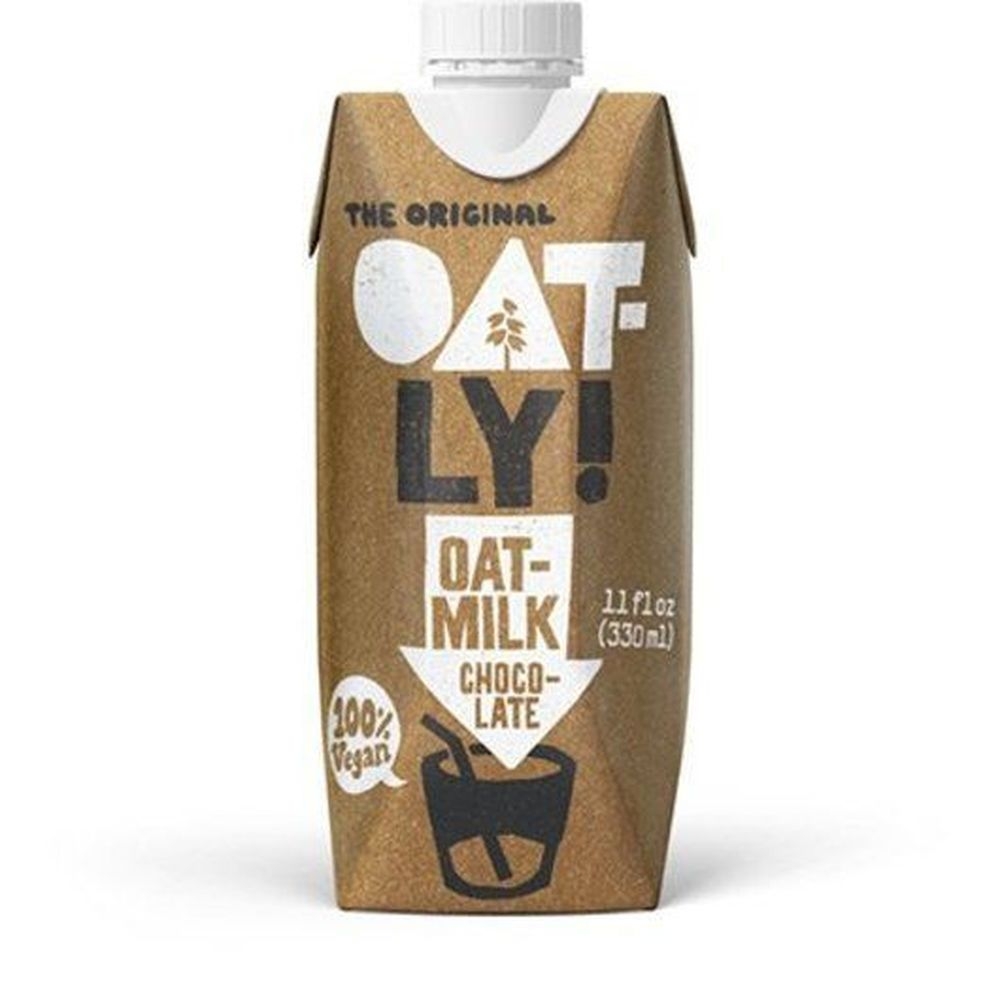 Oatly Chocolate Oat Milk, 11 Fluid Ounce -- 12 per case