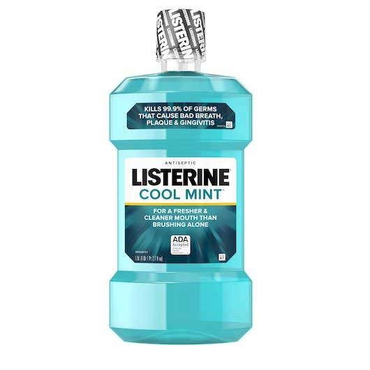 Listerine Antiseptic Cool Mint Mouthwash, 1.5 Liter -- 6 per case
