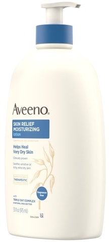 Aveeno 24 Hour Skin Relief Moisturizing Lotion, 33 Fluid Ounce -- 6 per case.