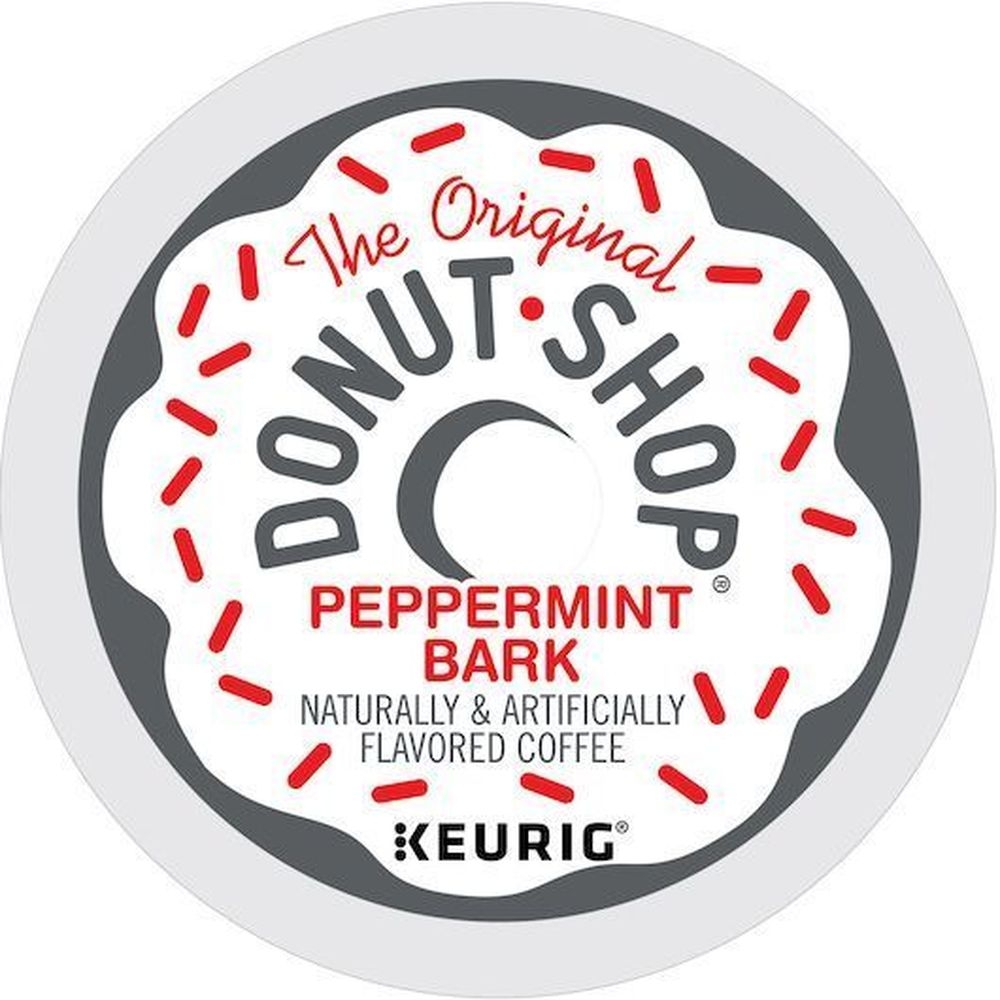 The Original Donut Shop Peppermint Bark Light Roast K Cup Coffee Pod, 24 count -- 4 per case