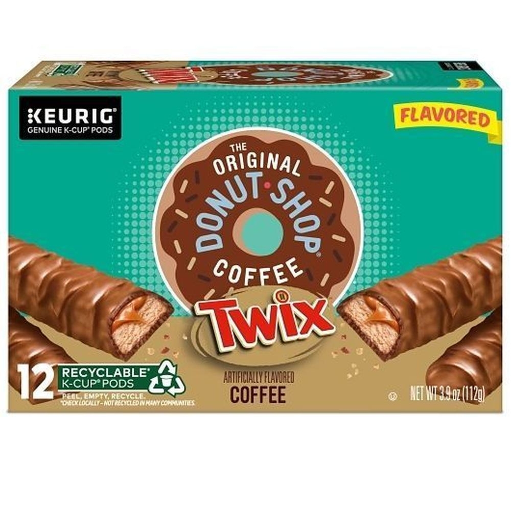 Donut Shop Twix Single Serve K-Cup Coffee Pods, 12 count -- 6 per case