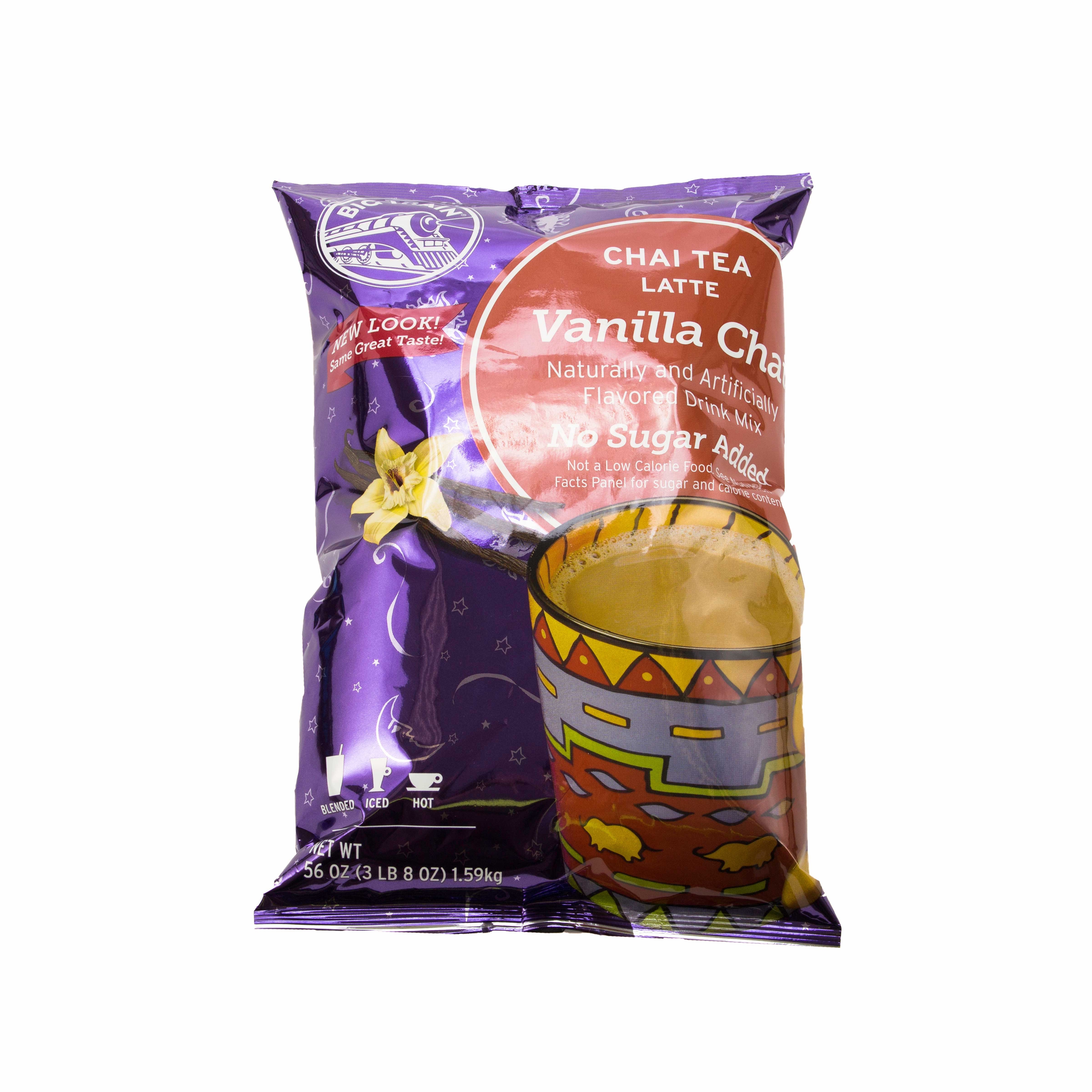 Big Train Vanilla Chai Tea Latte Mix, 3.5 Pound -- 4 per case.