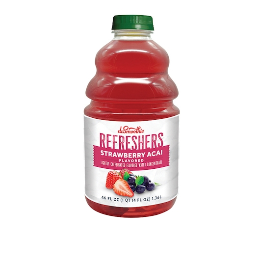 Dr. Smoothie Strawberry Acai Refreshers, 46 Fluid Ounce