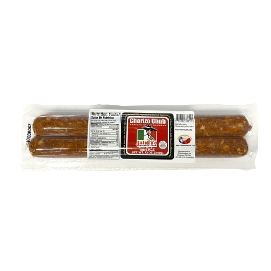 Jaimito Mexican Style Chorizo Chub, 12 Ounce -- 12 per case