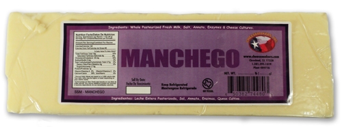 Jaimito Mexican Style Cheese Manchego Loaf, 5 Pound -- 4 per case.