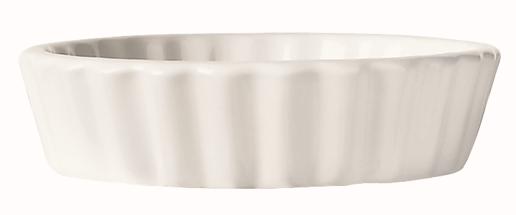 World Tableware Bedrock Porcelain Round Creame Brulee, 5 Ounce -- 24 per case.
