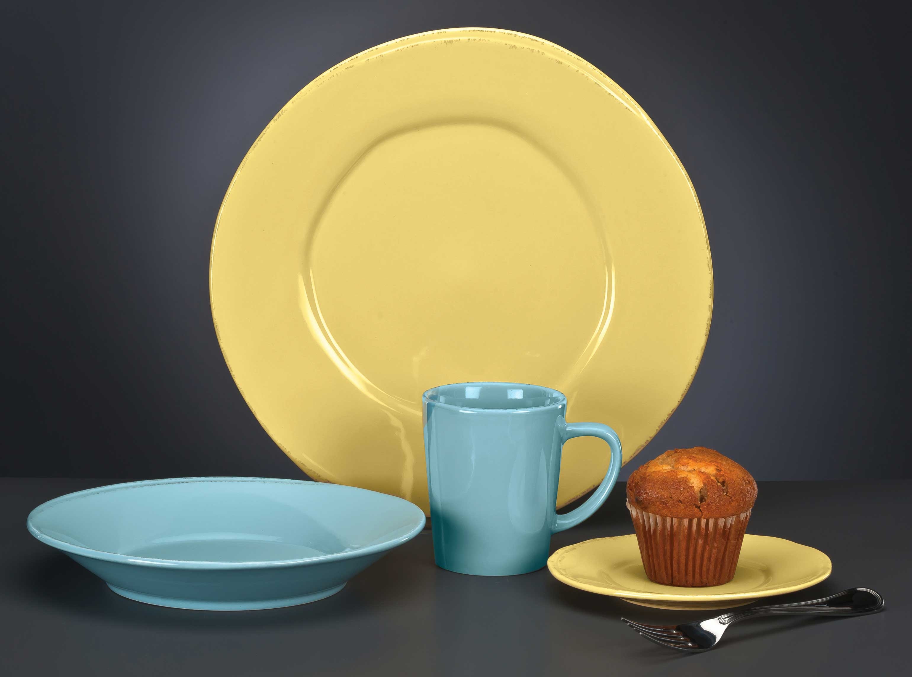 World Tableware Farmhouse Butter Yellow Soup Salad Bowl, 27 Ounce -- 12 per case.