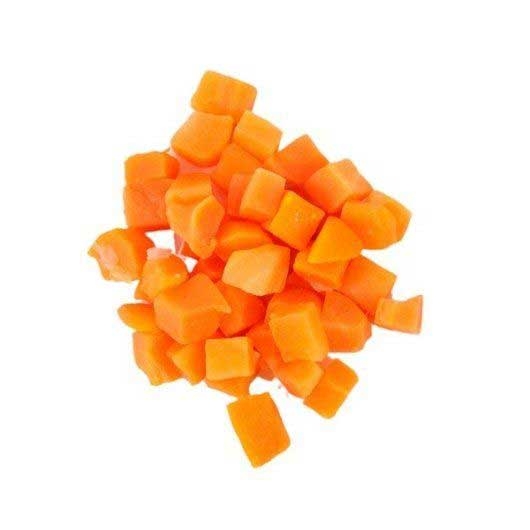 Commodity Vegetables Diced Carrot, 2 Pound -- 12 per case