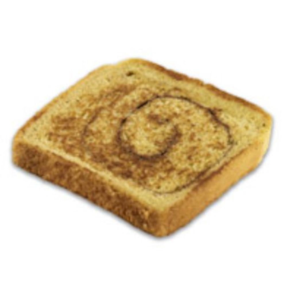 Krusteaz Cinnamon Swirl 3/4 Inch Thick Cut French Toast, 2.55 Ounce Slice - 12 per pack -- 6 packs per case