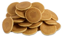 Ralcorp Krusteaz Bakery Chef Mini Premium Pancake -- 1080 per case.