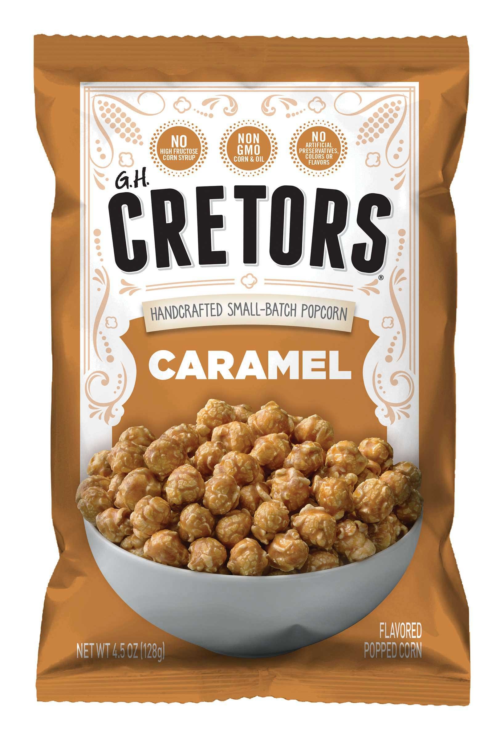 GH Cretors Caramel Flavored Popcorn, 4.5 Ounce -- 6 per case