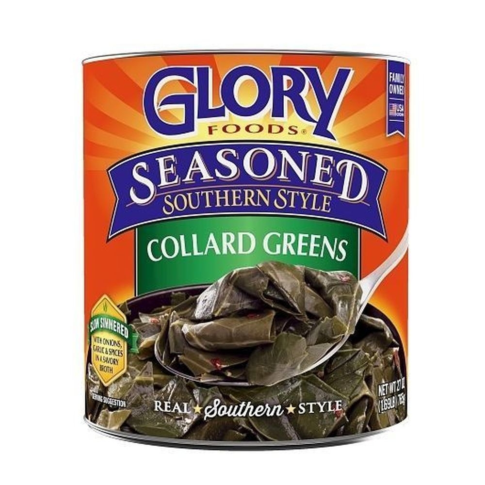 Glory Foods Collard Greens, 27 Ounce -- 12 per case