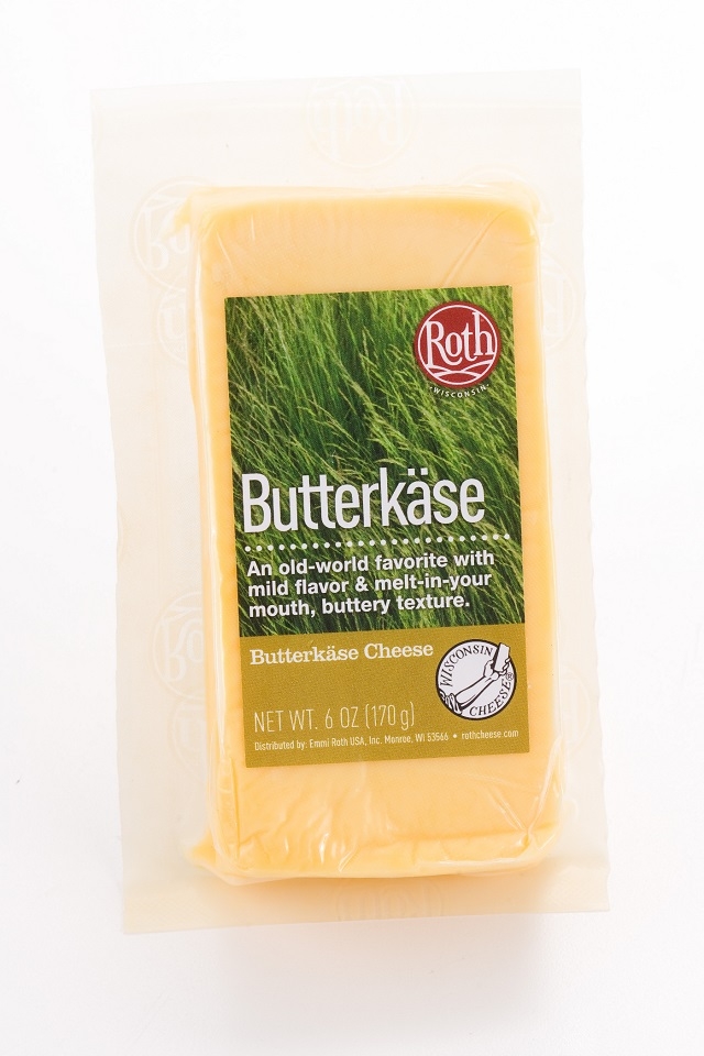 Roth Butterkase Deli Cuts Cheese, 6 Ounce -- 12 per case.