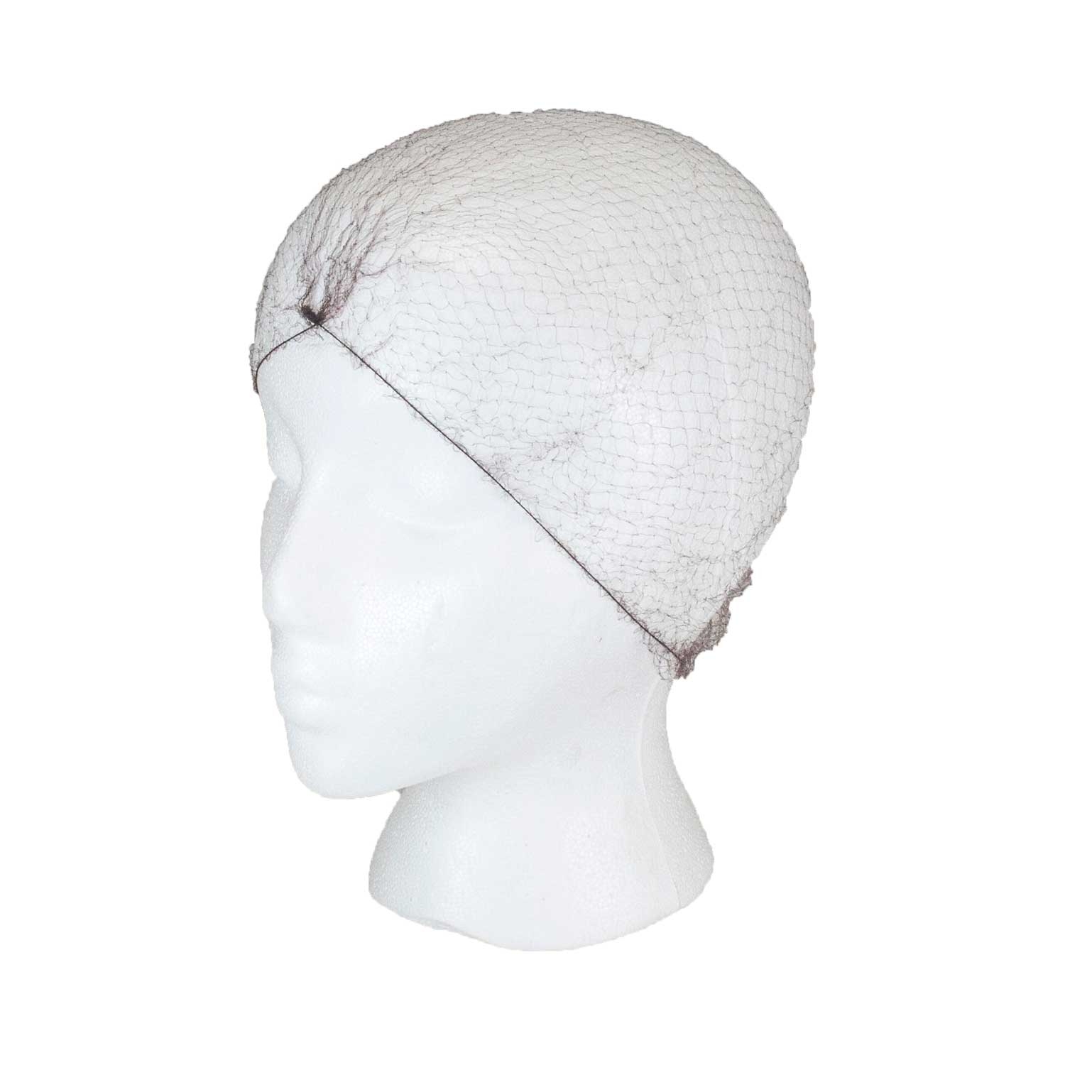 NeatGards Nylon Black Light Weight Large Disposable Hairnet -- 1440 per case.