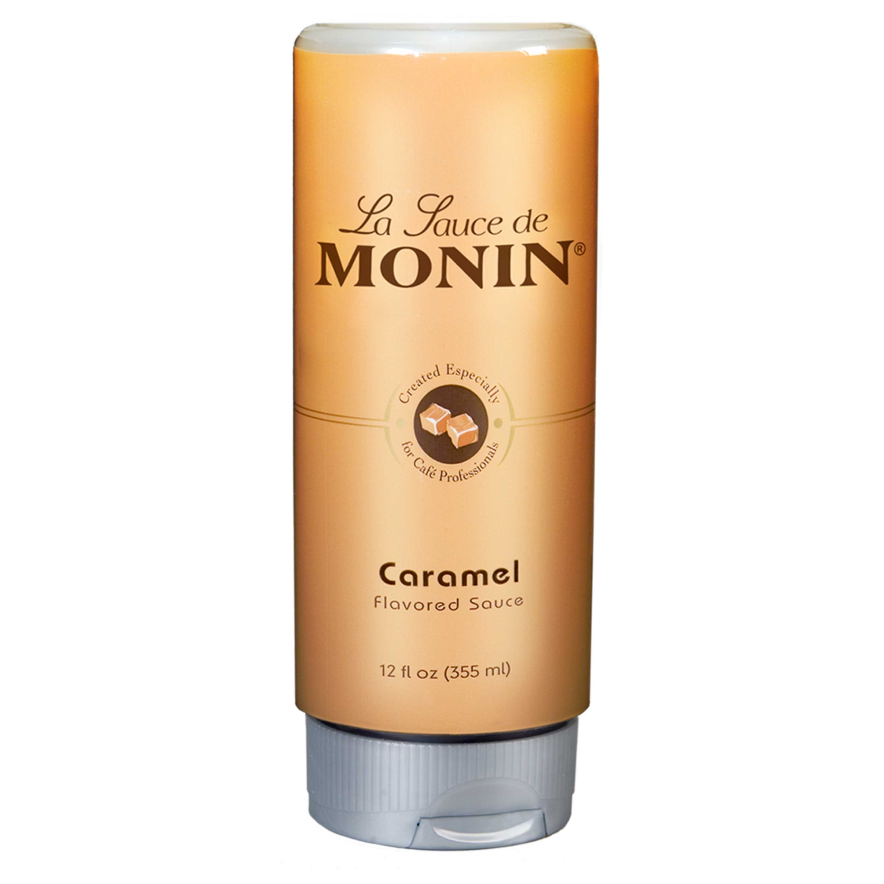 Monin Caramel Sauce, 12 Ounce -- 6 per case.