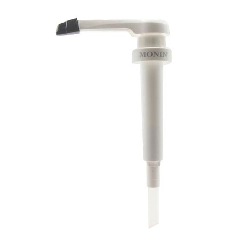 Monin White Bottle Pump, 1 count