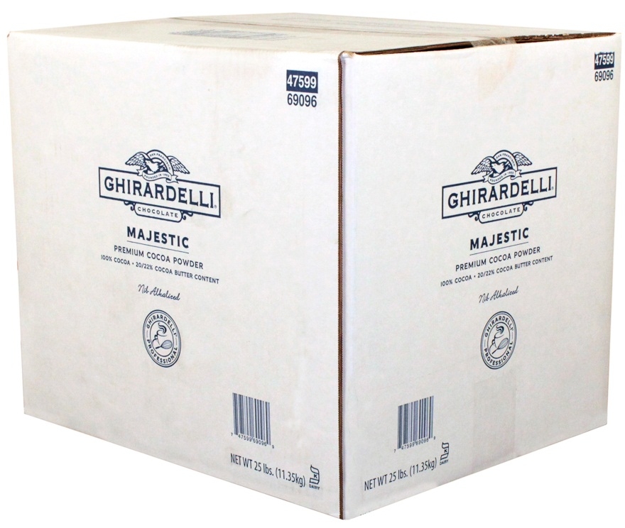 Ghirardelli Majestic Cocoa Powder, 25 Pound.