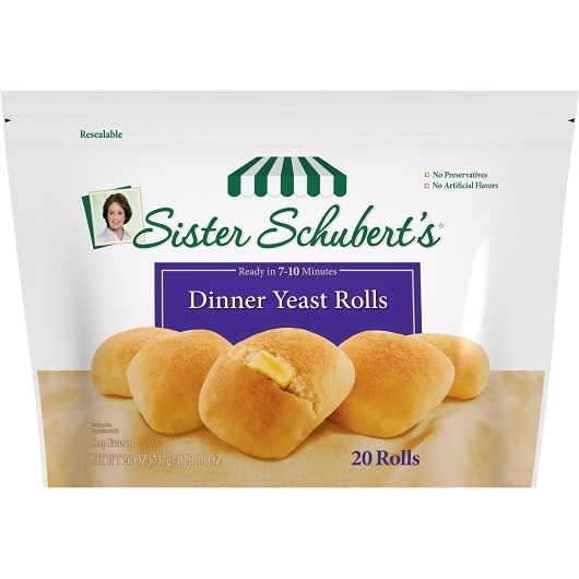 Sister Schubert Dinner Yeast Rolls, 26 Ounce -- 6 per case