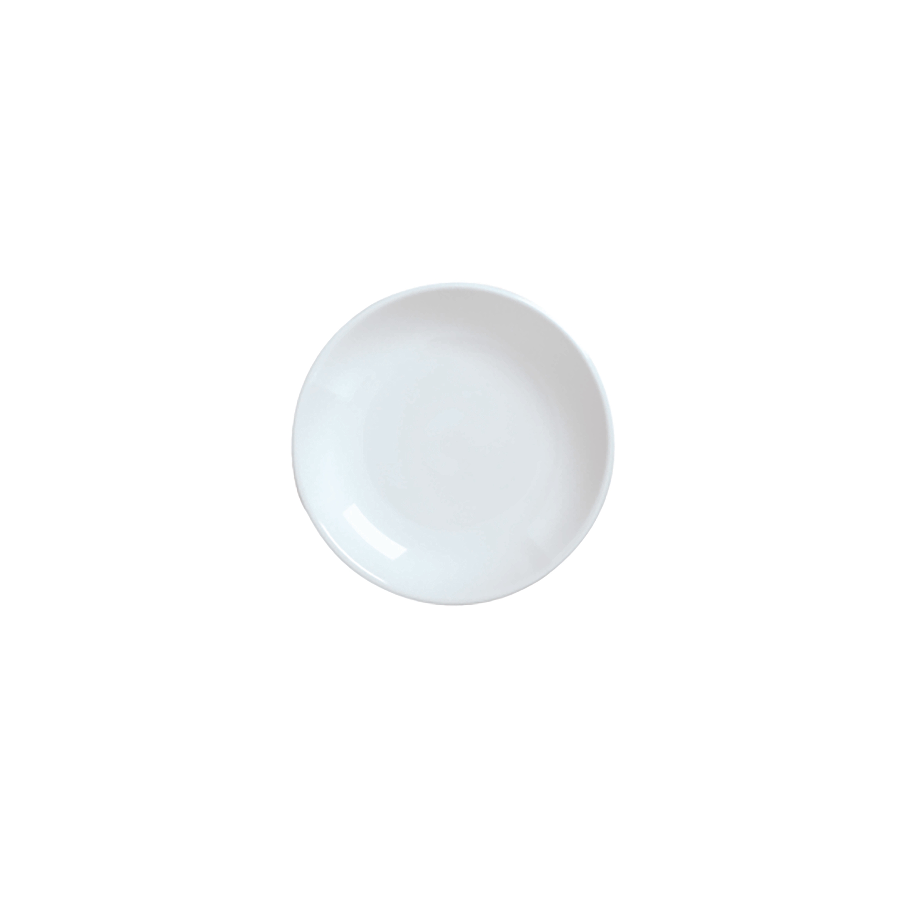 Syracuse China Reflection Aluma White Coupe Plate, 7.25 inch -- 36 per case.
