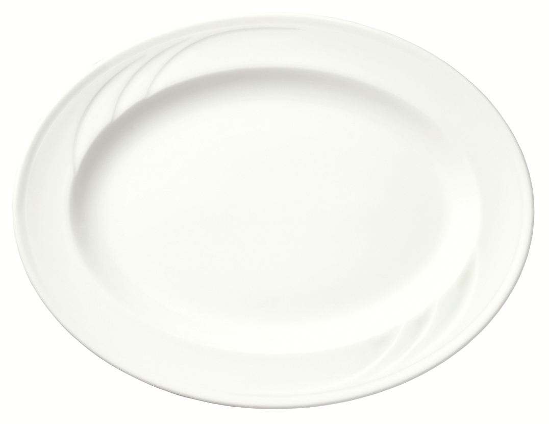 Syracuse China Elan Porcelain Platter, 11 1/2 inch -- 12 per case.