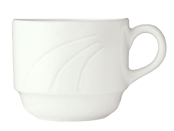 Syracuse China Elan Stacking Tea Cup -- 36 per case.