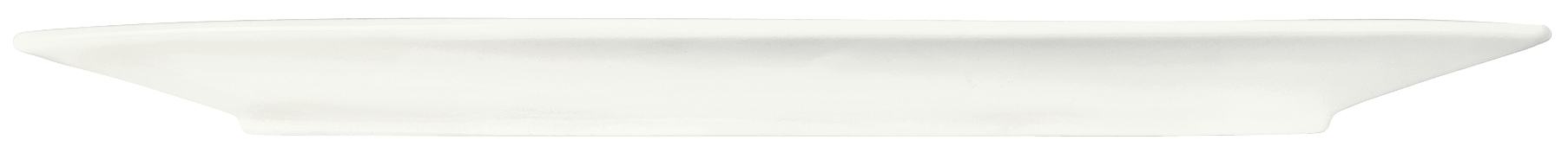Syracuse China Slenda Oblong Tray, 12 x 6 3/4 inch -- 12 per case.