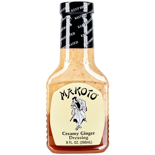 Makoto Creamy Ginger Dressing, 9 Ounce Bottle -- 6 per case