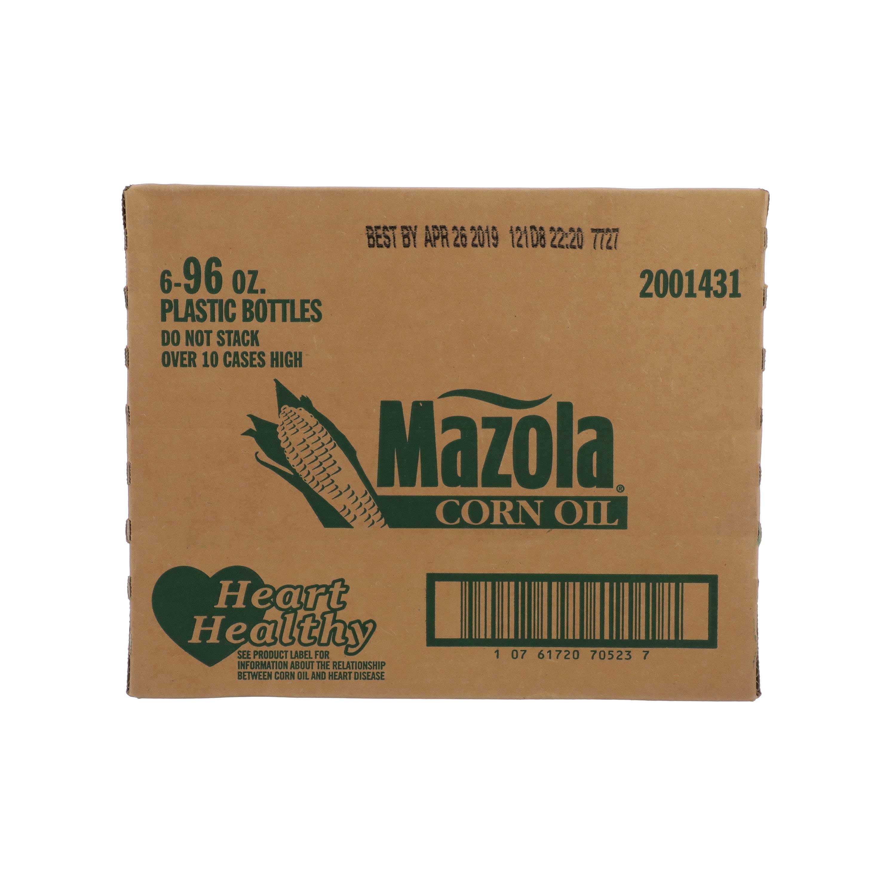 Ach Food Mazola Corn Oil, 96 Ounce -- 6 per case.