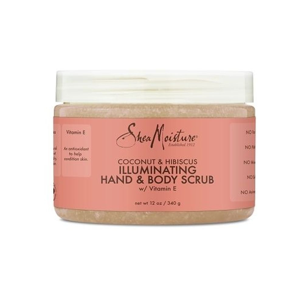 Shea Moisture Coconut Hibiscus Hand and Body Scrub, 12 Ounce -- 24 per case