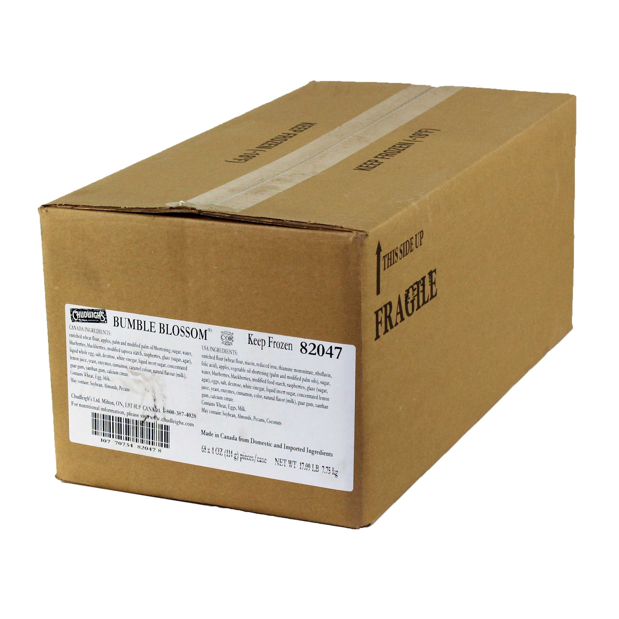 Chudleighs Bumble Blossom Apple Pie, 4 Ounce -- 68 per case.