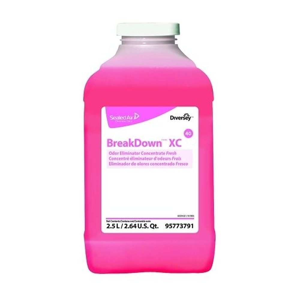 Oxivir BreakDown XC Odor Eliminator and Cleaner Concentrate, 2.5 Liter - 2 per case