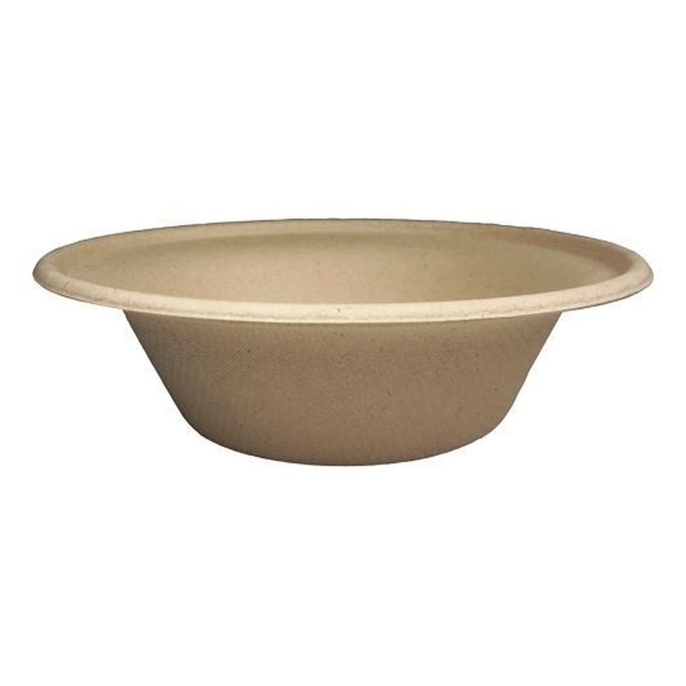 World Centric Unbleached 11.5 Ounce Plant Fiber Bowl, 50 count -- 20 per case